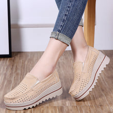 Load image into Gallery viewer, Autumn hollow anti-slip thick-soled shoes