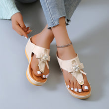 Load image into Gallery viewer, Summer Beach Platform Flip Flops