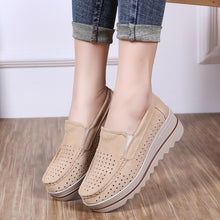 Load image into Gallery viewer, Autumn hollow anti-slip thick-soled shoes