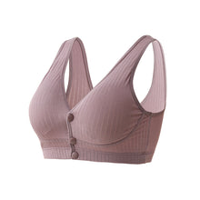 Load image into Gallery viewer, Cotton Breathable Plus Size Front Button Bra