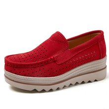 Load image into Gallery viewer, Autumn hollow anti-slip thick-soled shoes