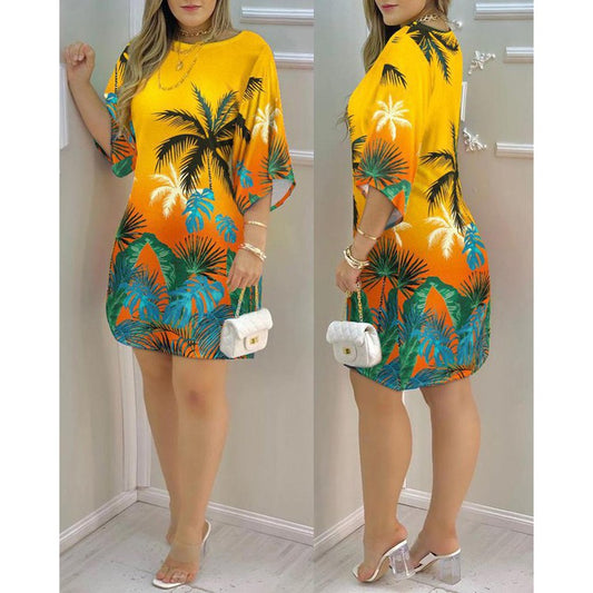 Nuevo vestido estampado de moda verano 2024 - España