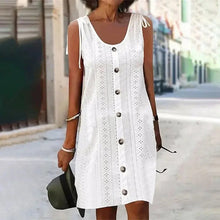 Load image into Gallery viewer, Envío gratis🔥Vestido sexy casual de cuello en U de color sólido para mujer - España Success - España