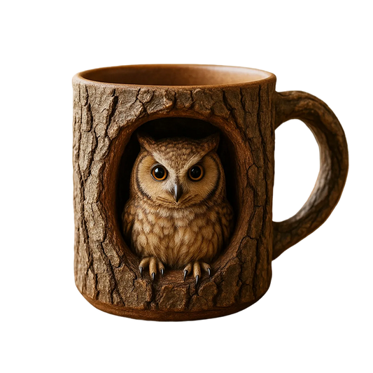 Graddi Handmade Tree Hollow Mug