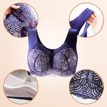 Load image into Gallery viewer, Der Stretch Full-Figure Seamless Spitzen-BH mit Ausschnitten