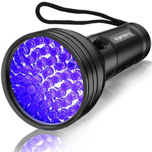 Load image into Gallery viewer, UV Flashlight Black Light, 51 LED Blacklight Pet Urine Detector for Dog/Cat Urine, Dry Stains, Bed Bug, Resin Curing, Scorpions Finder