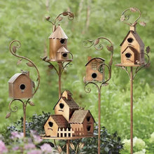Load image into Gallery viewer, Sherem Birdhouse Stakes
