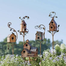 Load image into Gallery viewer, Sherem Birdhouse Stakes