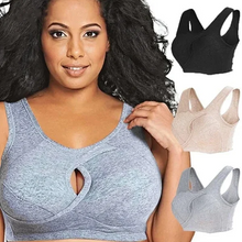 Load image into Gallery viewer, Pure Cotton Instantly lifts Anti-Sagging Wirefree Bra