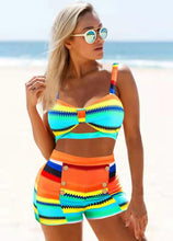 Load image into Gallery viewer, Traje de baño bikini boxer de dos - España