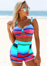 Load image into Gallery viewer, Traje de baño bikini boxer de dos - España