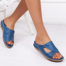 Load image into Gallery viewer, 【35-43】2024 zapatos de plataforma de moda nuevas zapatillas de playa casuales para las mujeres de gran tamaño