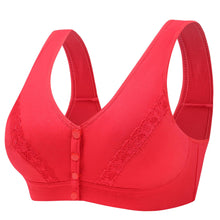Load image into Gallery viewer, Ladies Front Button Printed Cotton Underwear