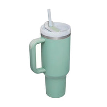 Load image into Gallery viewer, Stainless Steel Vacuum Insulated Tumbler with Lid and Straw for Water, Iced Tea or Coffee