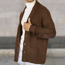 Load image into Gallery viewer, Men Long Sleeve Loose Cardigan Turn-down Collar Coat