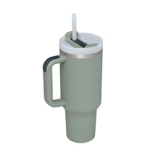 Load image into Gallery viewer, Stainless Steel Vacuum Insulated Tumbler with Lid and Straw for Water, Iced Tea or Coffee