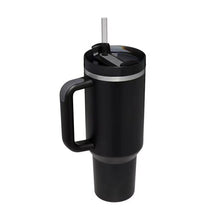 Load image into Gallery viewer, Stainless Steel Vacuum Insulated Tumbler with Lid and Straw for Water, Iced Tea or Coffee