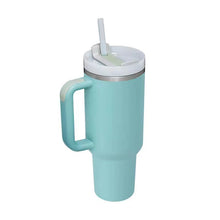Load image into Gallery viewer, Stainless Steel Vacuum Insulated Tumbler with Lid and Straw for Water, Iced Tea or Coffee