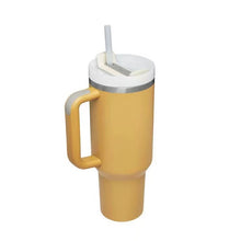 Load image into Gallery viewer, Stainless Steel Vacuum Insulated Tumbler with Lid and Straw for Water, Iced Tea or Coffee
