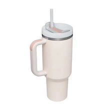 Load image into Gallery viewer, Stainless Steel Vacuum Insulated Tumbler with Lid and Straw for Water, Iced Tea or Coffee