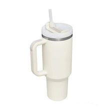 Load image into Gallery viewer, Stainless Steel Vacuum Insulated Tumbler with Lid and Straw for Water, Iced Tea or Coffee