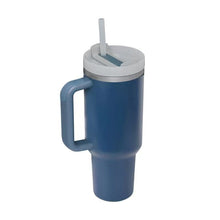 Load image into Gallery viewer, Stainless Steel Vacuum Insulated Tumbler with Lid and Straw for Water, Iced Tea or Coffee