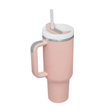 Load image into Gallery viewer, Stainless Steel Vacuum Insulated Tumbler with Lid and Straw for Water, Iced Tea or Coffee