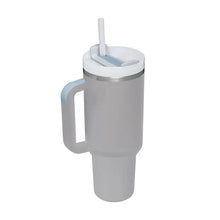 Load image into Gallery viewer, Stainless Steel Vacuum Insulated Tumbler with Lid and Straw for Water, Iced Tea or Coffee