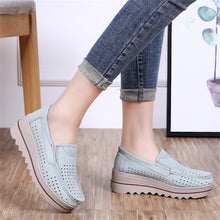 Load image into Gallery viewer, Autumn hollow anti-slip thick-soled shoes
