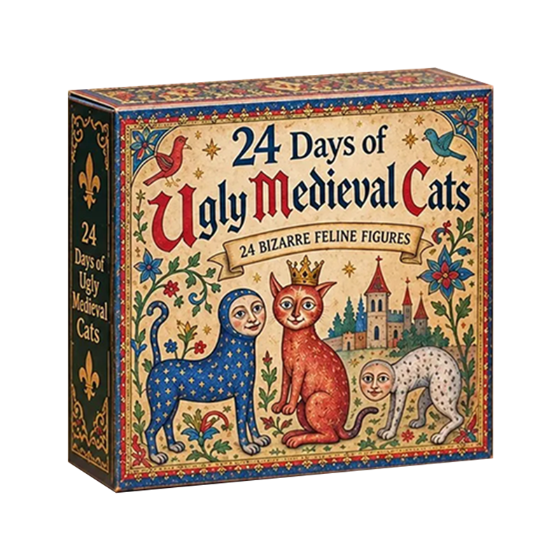 Graddi™ Ugly Medieval Cats Advent Calendar