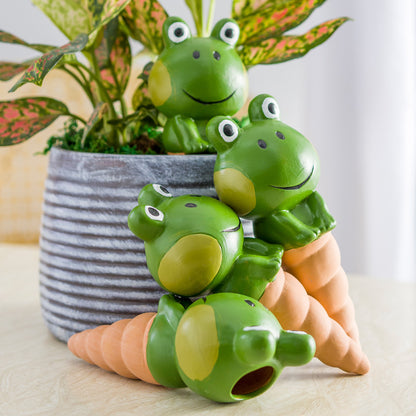 Frog dripper watering device