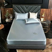 Load image into Gallery viewer, Free Pillowcase &amp; 49% OFF🎁-Ice Silk Bed Sheet
