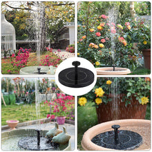 Load image into Gallery viewer, Grishay 3W Solar Bird Bath Fountain Pump 6.3"
