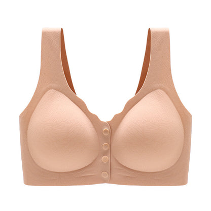 Front-Clasp Anti-Sagging Vest-Style Plus Size Bra