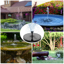 Load image into Gallery viewer, Grishay 3W Solar Bird Bath Fountain Pump 6.3"
