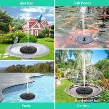 Load image into Gallery viewer, Grishay 3W Solar Bird Bath Fountain Pump 6.3"
