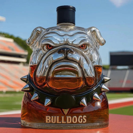 Bulldogs Whisky Bottle