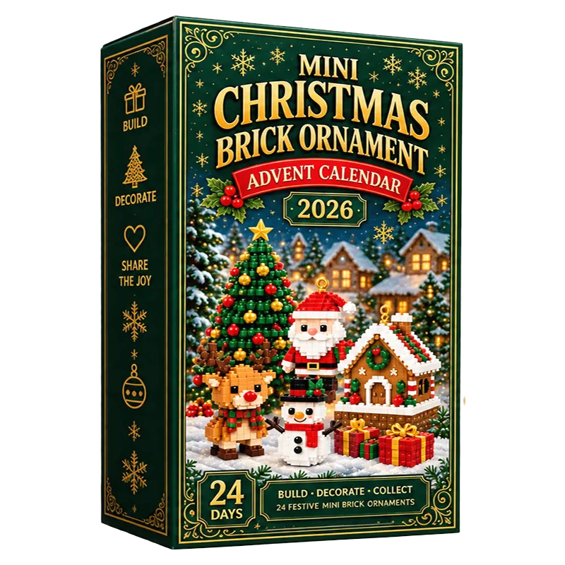 Graddi™ JollyBricks Advent Ornament Calendar