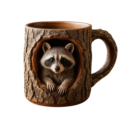 Graddi Handmade Tree Hollow Mug