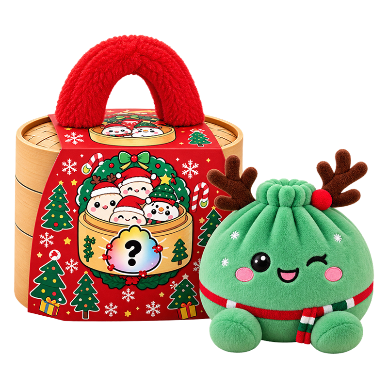 Hobelis Christmas Dumpling Plush Toy