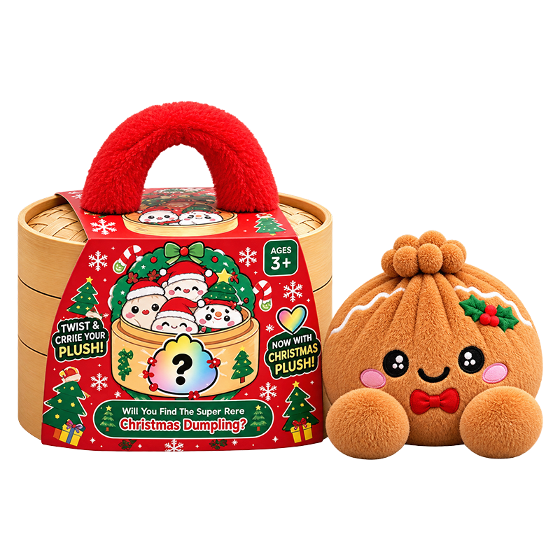 Hobelis Christmas Dumpling Plush Toy