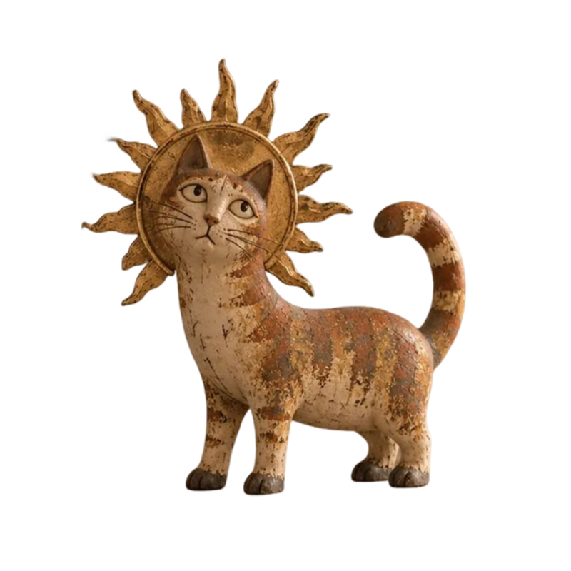 Graddi Medieval Cat Court Figurines