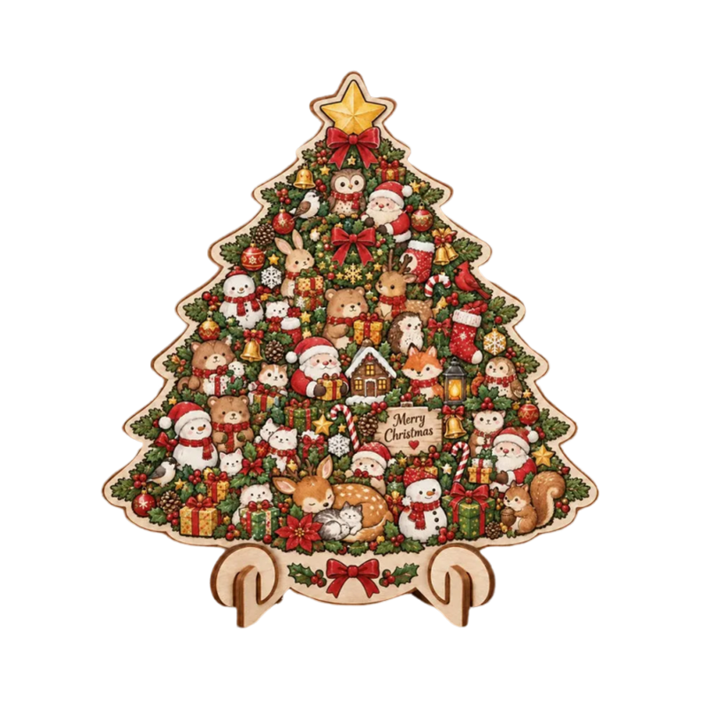 Graddi Christmas Wooden Puzzle