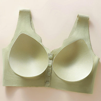 Front-Open Wire-Free Bra for Middle-Aged and Elderly