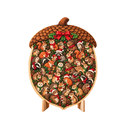 Graddi Christmas Wooden Puzzle