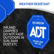 Load image into Gallery viewer, Security Signs 28" ADT Yard Sign with Aluminum Stake, Heavy Duty Weatherproof
