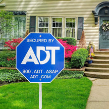 Load image into Gallery viewer, Security Signs 28" ADT Yard Sign with Aluminum Stake, Heavy Duty Weatherproof
