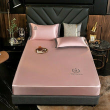 Load image into Gallery viewer, Free Pillowcase &amp; 49% OFF🎁-Ice Silk Bed Sheet
