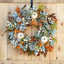 Load image into Gallery viewer, Grishay Pumpkin's Here Wreath
