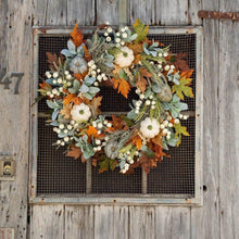 Load image into Gallery viewer, Grishay Pumpkin's Here Wreath
